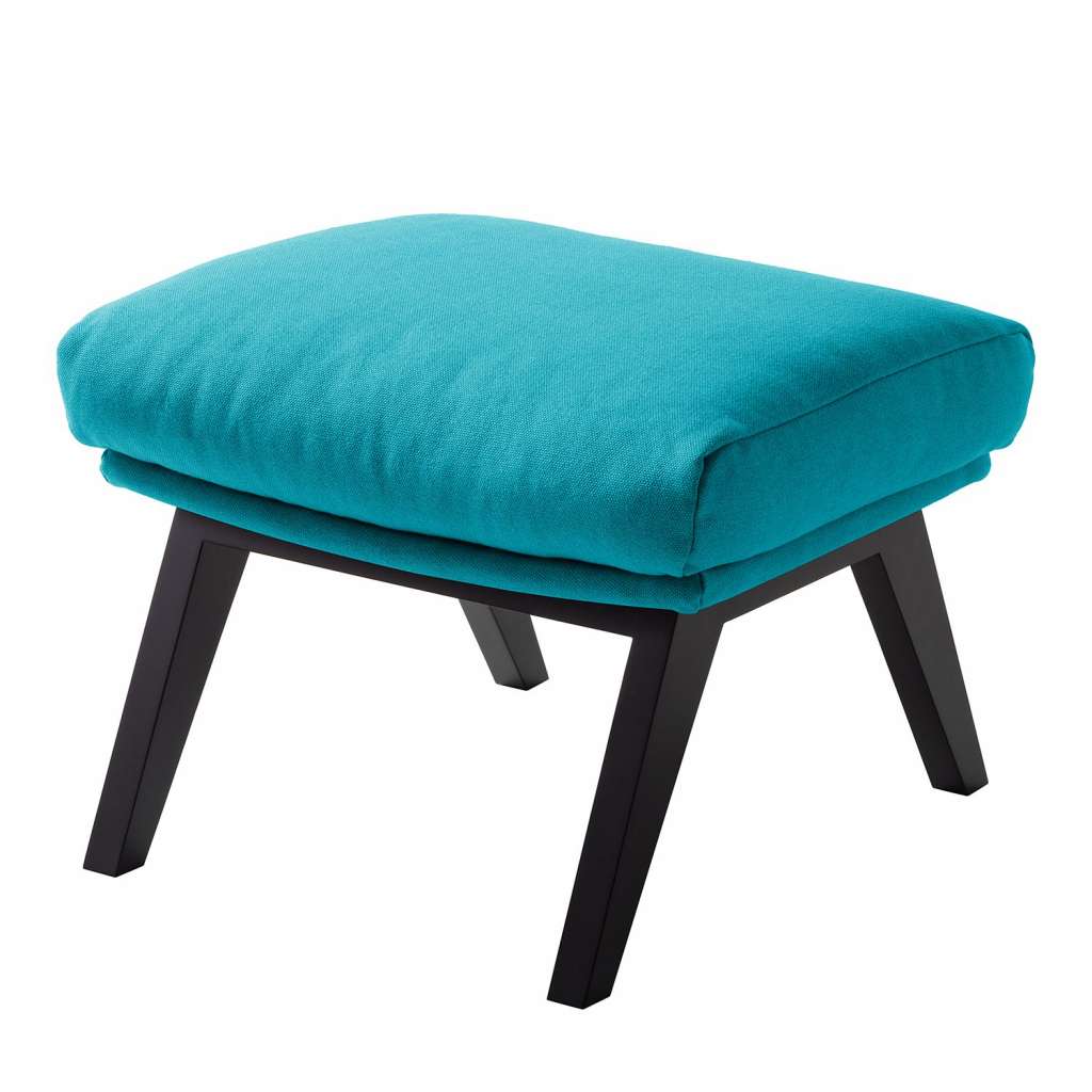 home24 Polsterhocker Garbo I Webstoff