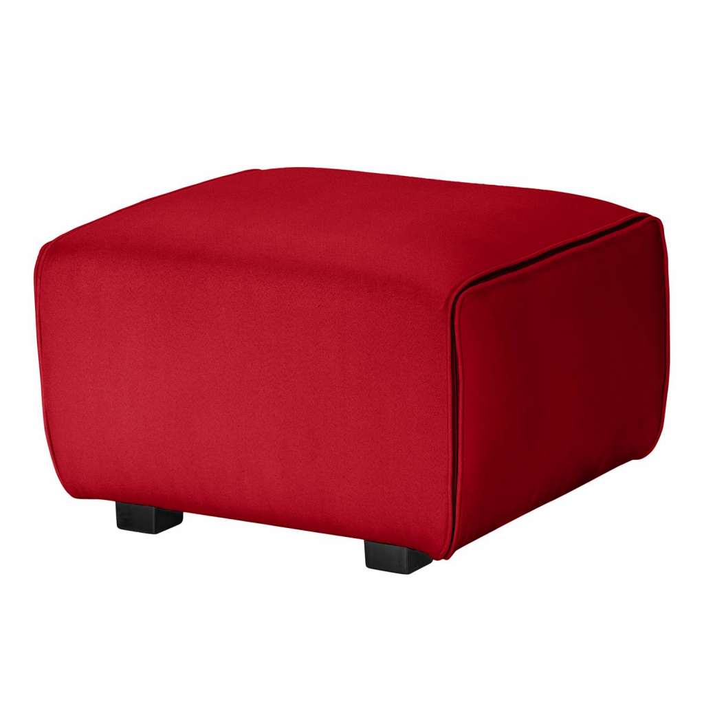 home24 Polsterhocker I Grady Webstoff