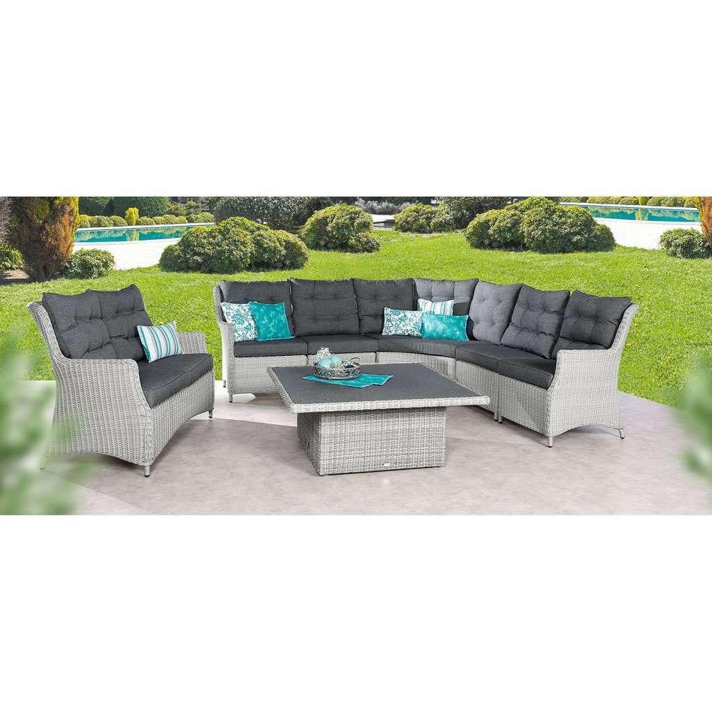 home24 Loungegruppe Barcelona (7-teilig)