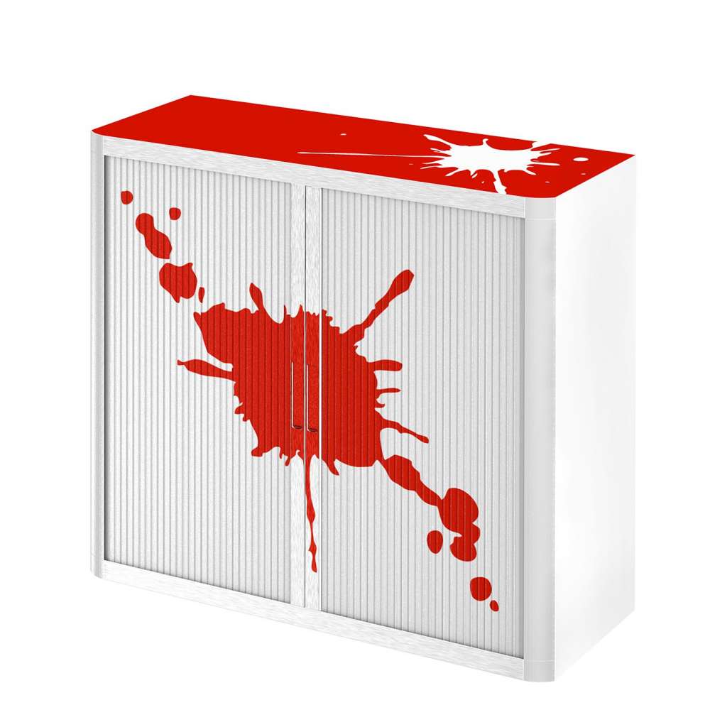 home24 Aktenschrank easyOffice Stickers II