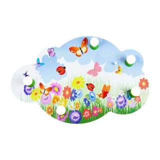 home24 LED-Deckenleuchte Bildwolke Blumenwiese