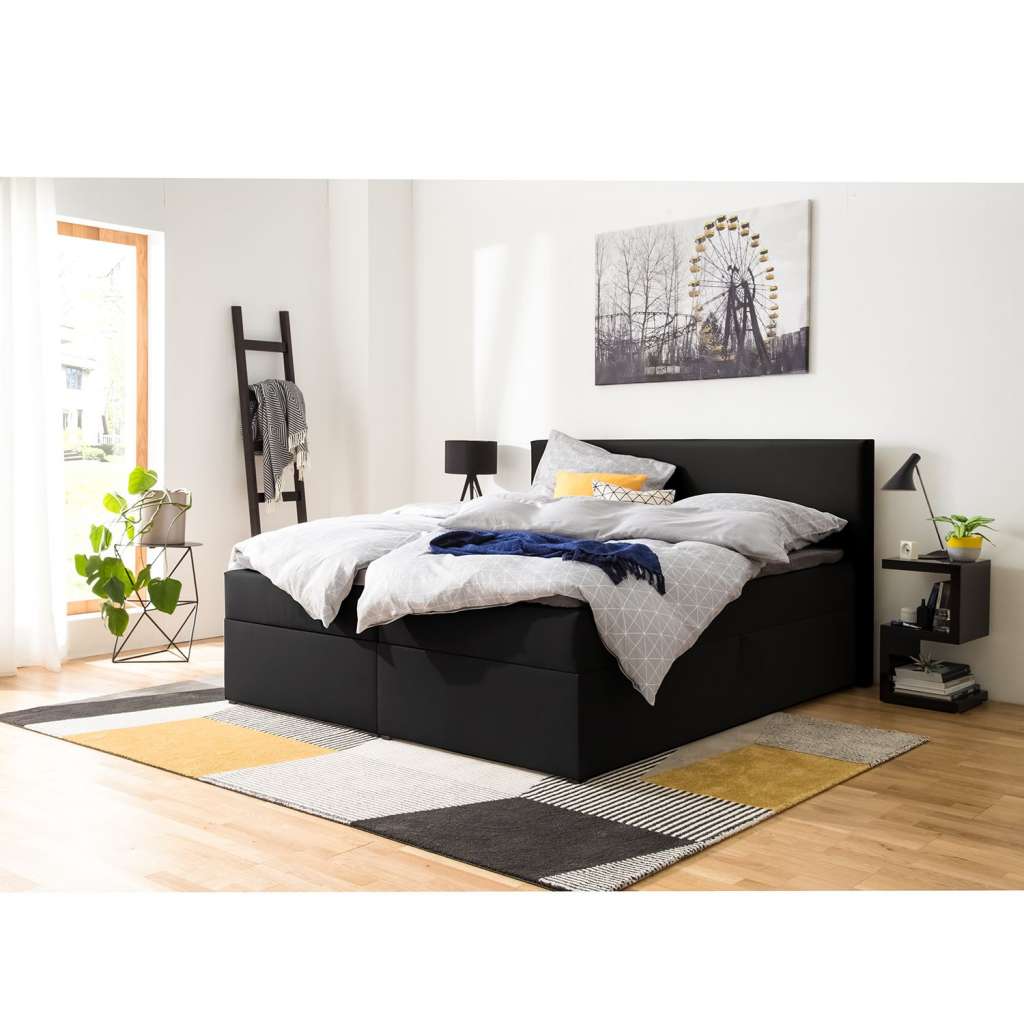 home24 Polsterbett KiYDOO V (inkl. Bettkasten)