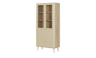 Roomers Vitrine  Vienna Premium ¦ holzfarben ¦ Maße (cm): B: 81 H: 177 T: 40 Kommoden & Sideboards > Vitrinen - Höffner