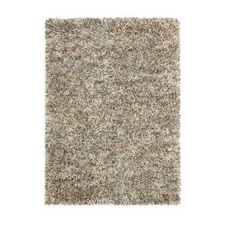 Shaggy Hochflor Teppich in Beigegrau meliert 230x160 cm
