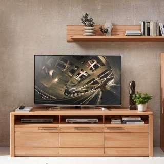 TV Phonoschrank in Kernbuchefarben 190 cm breit - 58 cm hoch