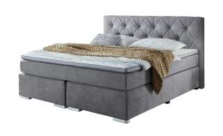uno ¦ grau ¦ Maße (cm): B: 190 H: 110 Betten > Boxspringbetten > Boxspringbetten 180x200 - Höffner