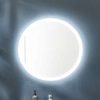 Wandspiegel in runder Form LED Beleuchtung