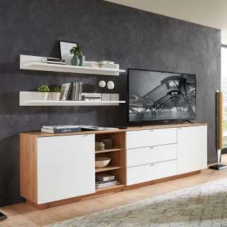 XL Wohnzimmer Sideboard in modernem Design 240 cm breit